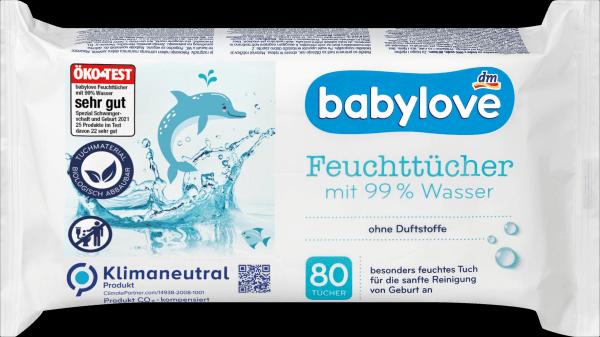 Image du produit dm babylove Sensible (80 pièce(s))