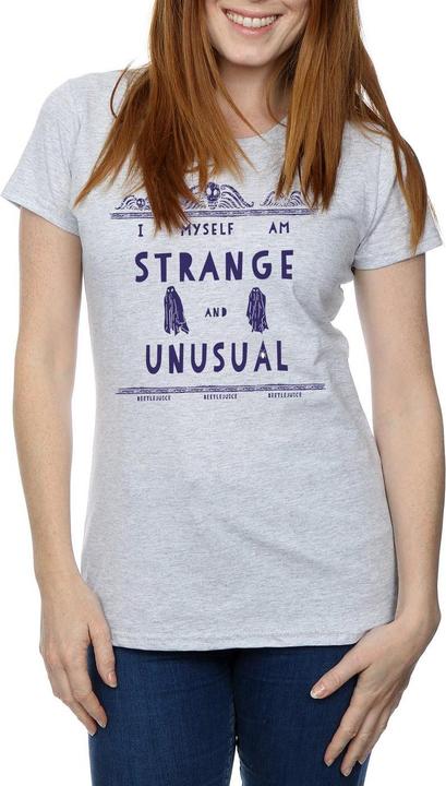 Immagine prodotto Beetlejuice Maglietta in cotone Strange And Unusual Donna/Ladies (S)