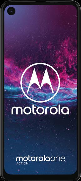 Produktbild Motorola One Action (128 GB, White, 6.30", Hybrid Dual SIM, 12 Mpx, 4G)