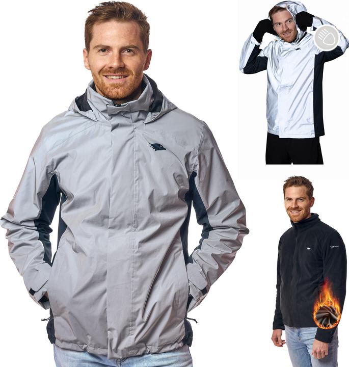 Produktbild Valkental 3in1 Smart Jacket - Wasserdichte Jacke mit Fleece Zipp-In - Herren (5XL)