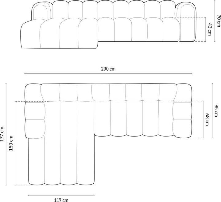 Produktbild Micadoni Lupine (Ecksofa)