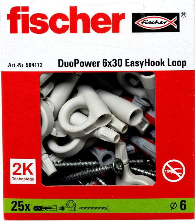 Produktbild Fischer EasyHook Loop 6 DuoPower (25 Stk.)