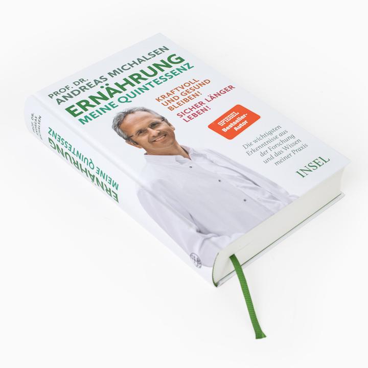 Produktbild Ernährung. Meine Quintessenz (Deutsch, Andreas Michalsen, Udo Ludwig, Regina Carstensen, Friedrich-Karl Sandmann, 2024)