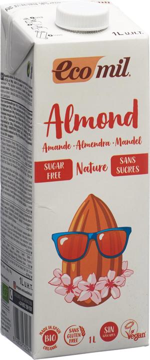 Produktbild Ecomil Mandelmilch Drink ohne Zucker Bio