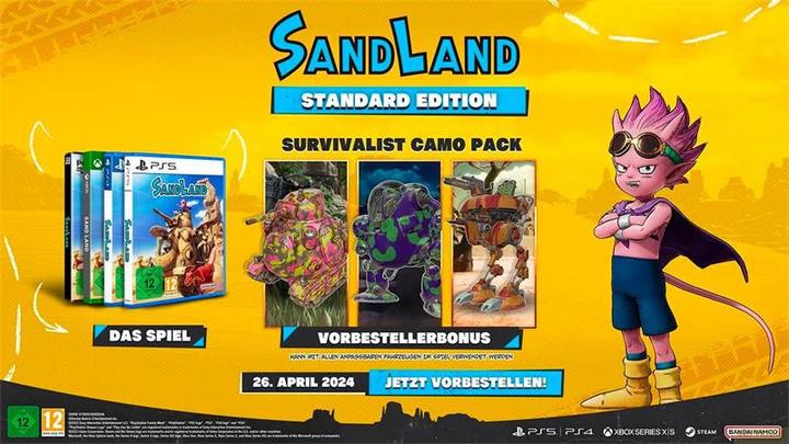 Actual product image Bandai Namco Sand Land (PS4, Multilingual)