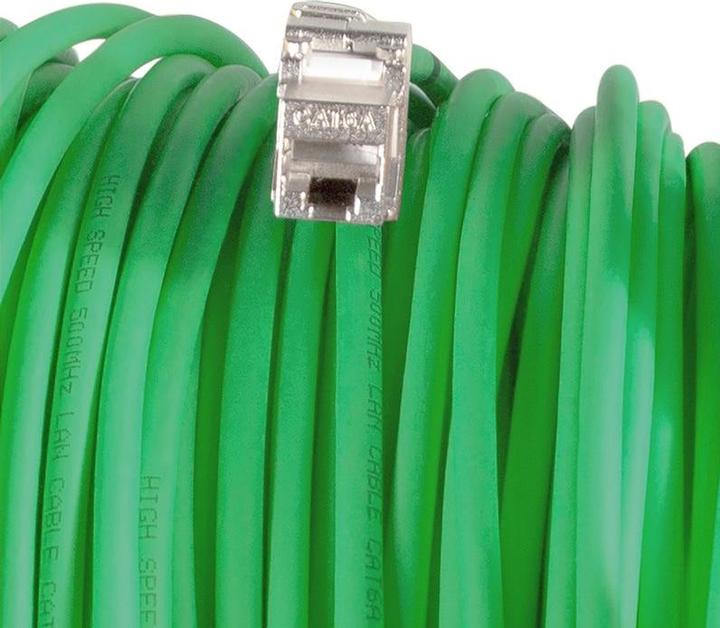Actual product image LogiLink Mobile cable drum Cat.7 S/FTP, PUR, 60 m (S/FTP, CAT7, 60 m)