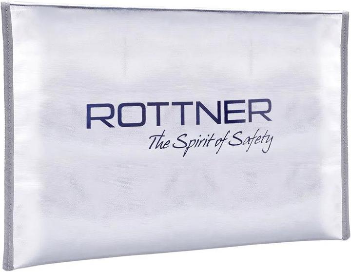 Rottner feuerfeste Dokumententasche Fire Proof Bag DIN A3 (A3, 1 x)
