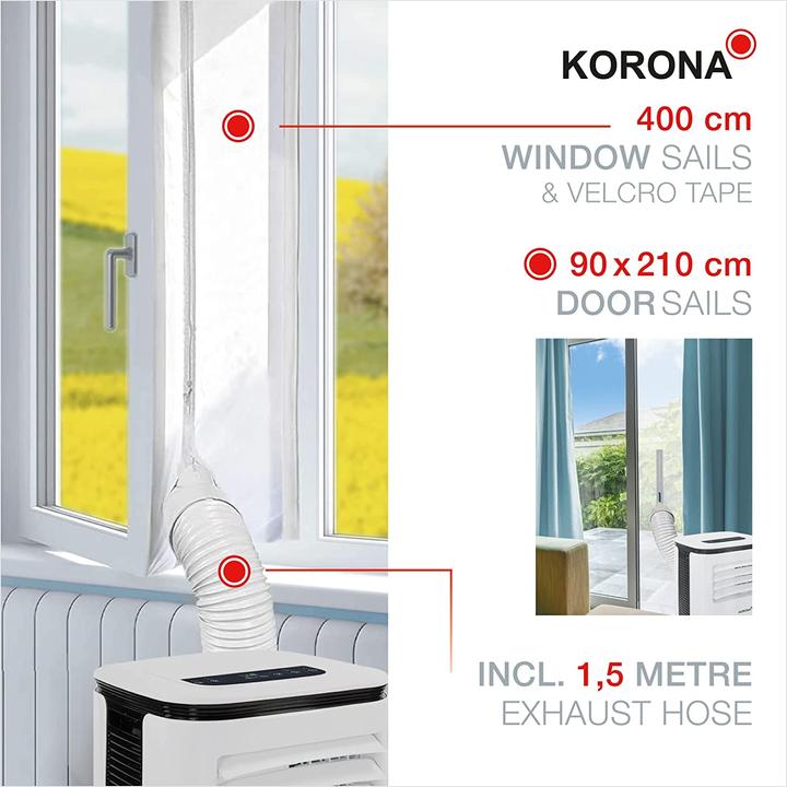 Produktbild Korona Iceberg 9.0 Eco (34 m², 9000 BTU/h)