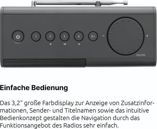 Produktbild TechniSat DigitRadio 217 (DAB+, UKW, Bluetooth)