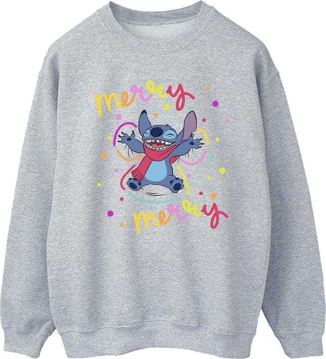 Disney Lilo & Stitch Merry Rainbow Sweatshirt (3XL)