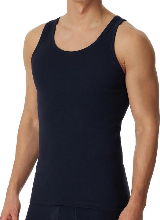 Image du produit Schiesser Lot de 4 Cotton Essentials maillots de corps à fines côtes / débardeurs (3XL)