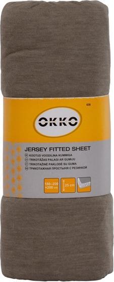 Produktbild Okko BED SHEET POLYCOTT 120X200+25CM GREY638