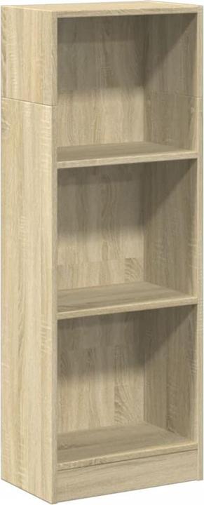 Actual product image VidaXL Bücherregal Bücherschrank Standregal Büroregal Sonoma-Eiche Holzwerkstoff (40 x 24 x 109 cm)