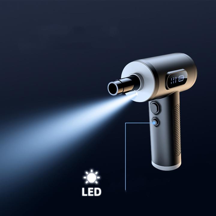 Produktbild Werkstein Elektrische Luftpumpe 6000mAh, USB, Handstaubsauger, Multifunktionsgebläse (Akkubetrieb)