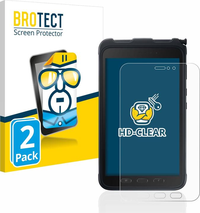 Immagine prodotto BROTECT Pellicola Trasparente (2 Pezzo/i, Galaxy Tab Active 3)