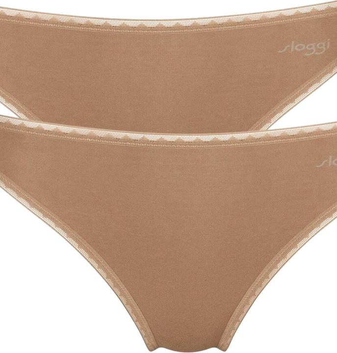 Immagine prodotto Sloggi 2erPack Bio-Cotton Tai (XL, Confezione da 2)