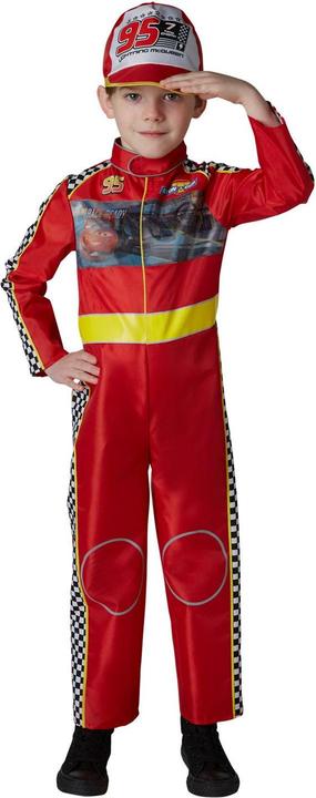 Actual product image Rubies Cars Lightning McQueen Kinderkostüm (122, 128)
