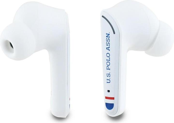 Actual product image U.S. Polo TWS US Polo DH Logo Bluetooth Headphones - White (Wireless)
