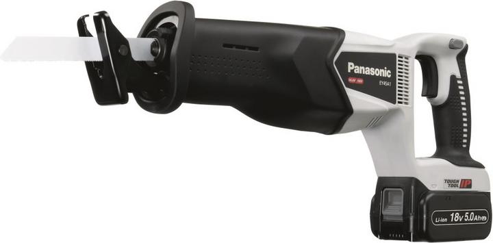 Panasonic Scie sabre sans fil 14.4V/18V EY45A1LJ2G32 | 2x 18V/5.0Ah et chargeur | Systainer