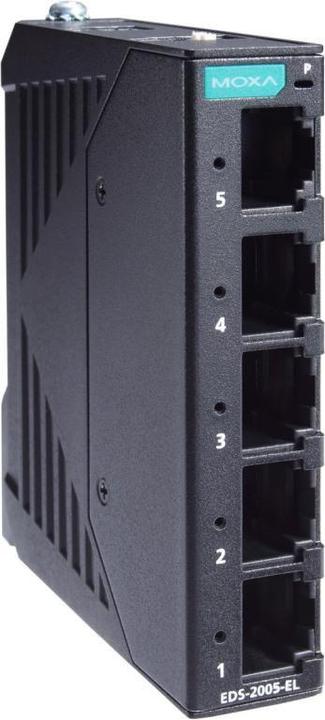 Actual product image Moxa Industrial Unmanaged Qos Ether