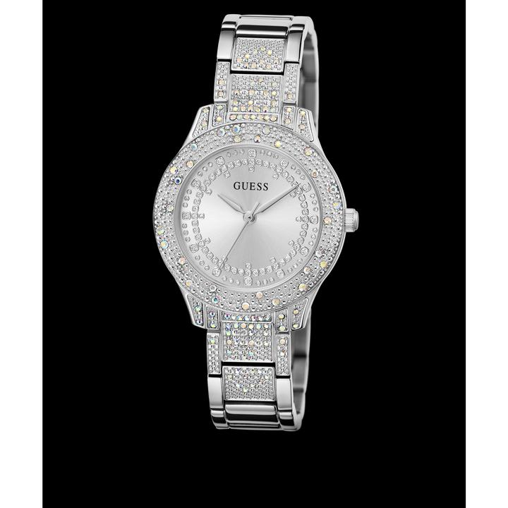 Produktbild Guess P SLV CS W/ CRYS / SUN SLV GLITZ DL / P SLV BRCT W/ CRYS Armbanduhr (36 mm)