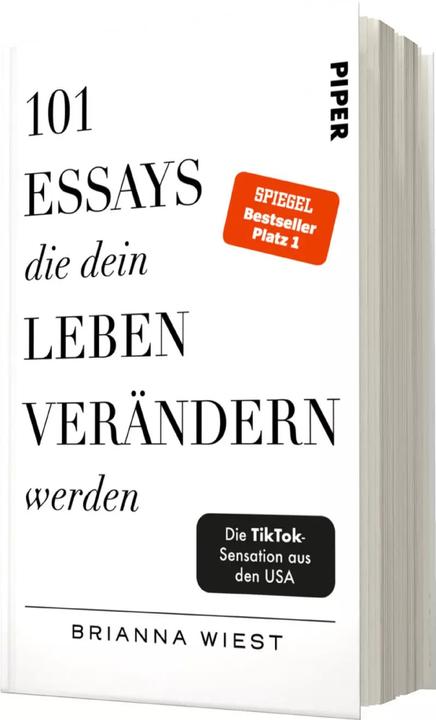 Image du produit 101 Essays, die dein Leben verändern werden (Allemand, Brianna Wiest, 2022)