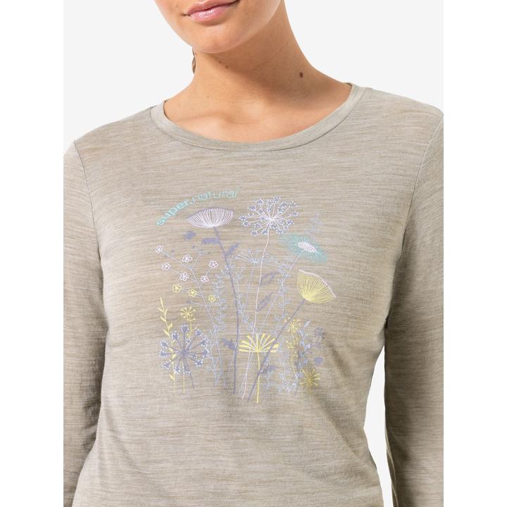Actual product image Super Natural Women's Hodgepodge L/S (L)