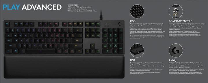 Actual product image Logitech G G513 (DE, Cable)