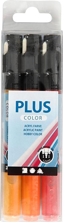 Produktbild Creativ Company Acrylmarker (Rot, Gelb, Orange, 2 mm, 3 x)
