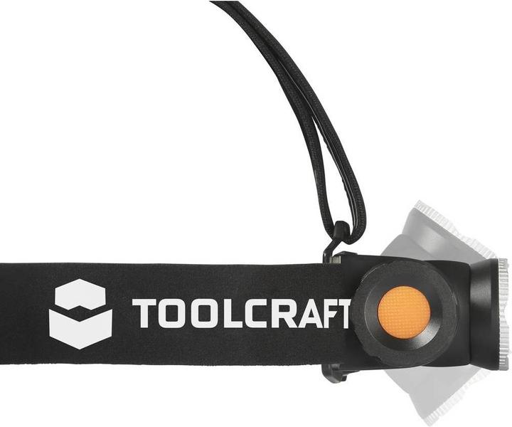 Actual product image Toolcraft TO-7838472 SMD LED Headlamp battery-powered 1000 lm 5.5 h TO-78384 (1000 lm)
