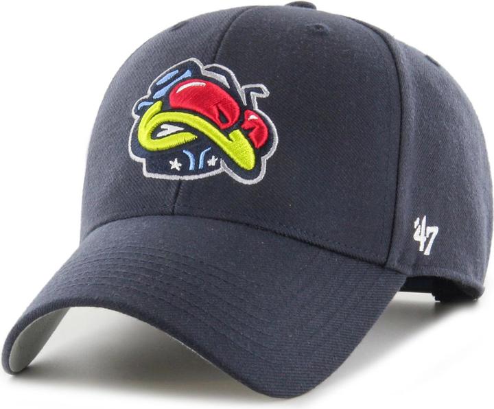 Actual product image 47 Brand Curved Snapback Cap Vintage Columbus Blue Jackets (One size)