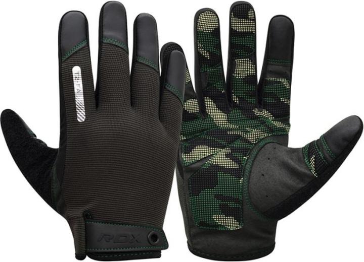 Rdx Gym Training Gloves T2 Full Army Green-L (L)