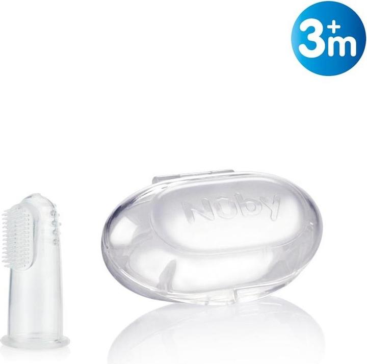 Immagine prodotto Nuby Spazzolino da denti a dito (Extra morbido, 1 x)
