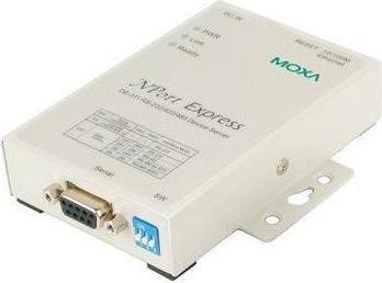 Actual product image Moxa DE-211 - 1-port serial RS-232/422/485 device server