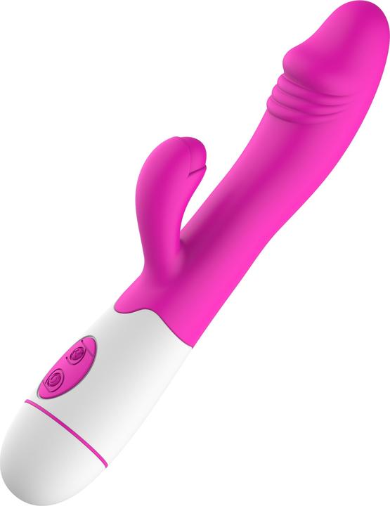 Erolab Dodger G-spot and Clitoral Massager, Rose Pink (ZYCD01r)
