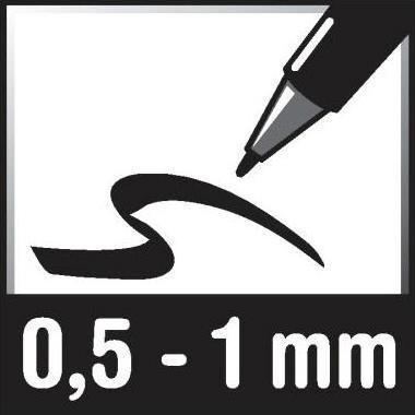 Produktbild Edding CD/DVD/BD Marker 8400 (Rot, 0.50 mm, 1 x)
