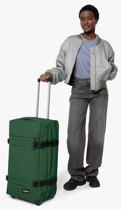 Actual product image Eastpak Reisekoffer Transit'r M, 78 l, Dunkelgrün (78 l, M (50 - 90l))