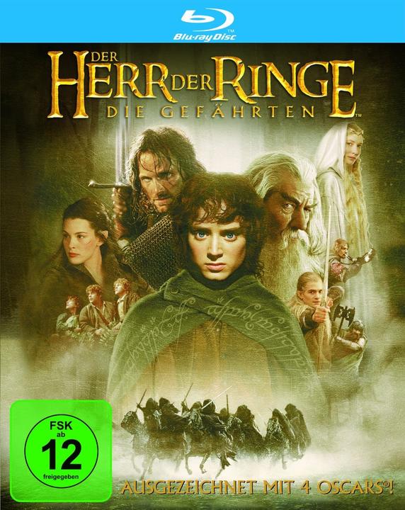 Der Herr der Ringe: Die Gefährten (Blu-ray, 2001, Englisch, Deutsch)