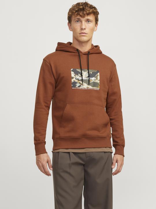 Actual product image Jack & Jones Jorvesterbro Newton Boxfront Sweat Bf Ln (S)