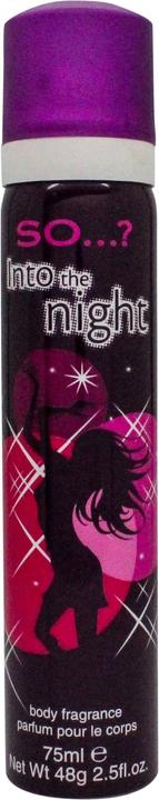 Produktbild So...? Into The Night Körper Spray 75ml (Spray, 75 ml)