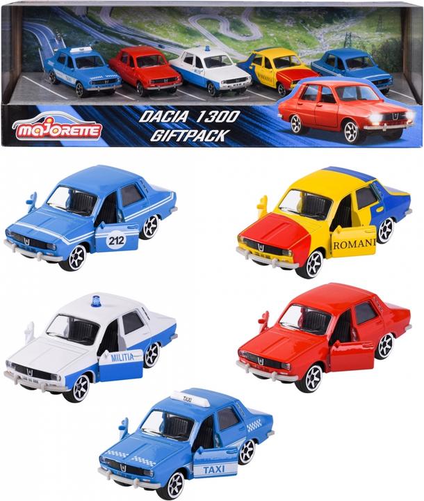 Image du produit Majorette Dacia 1300 5 Pieces Giftpack