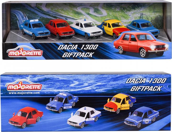 Image du produit Majorette Dacia 1300 5 Pieces Giftpack