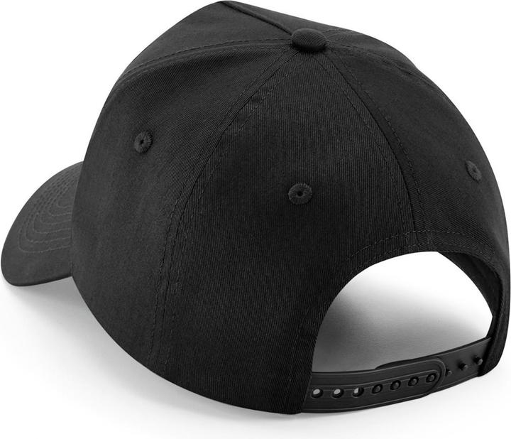 Actual product image Beechfield 5-panel cap with removable patch (One size)