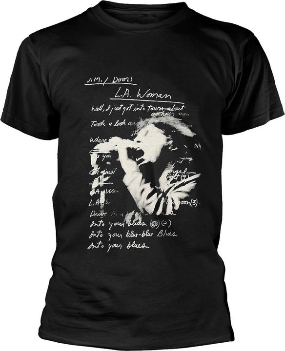 Immagine prodotto The Doors LA Woman Maglietta Testo di Canzone Adulto Unisex (XXL)