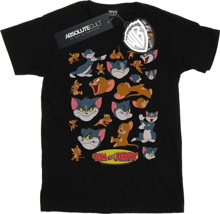 Tom & Jerry Many Faces TShirt Mädchen