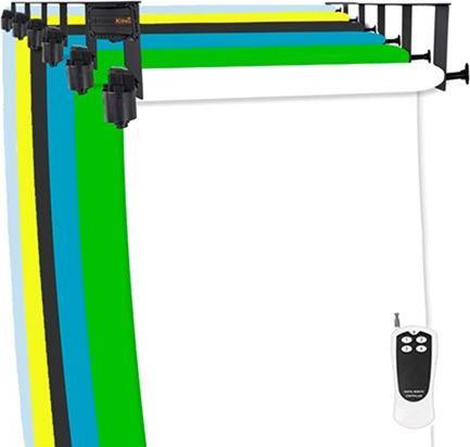 Actual product image Studioking Background system Electric B-6WE for 6 rolls (272 cm, 72 cm)