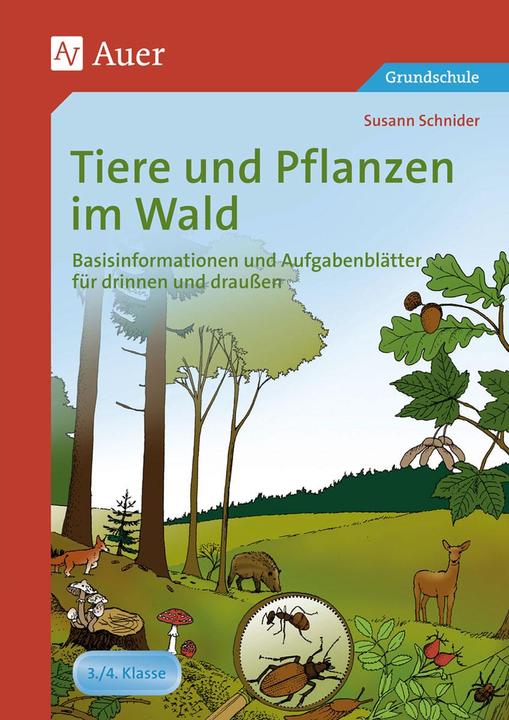 Produktbild Tiere und Pflanzen im Wald (Deutsch, Susann Schnider, 2021)