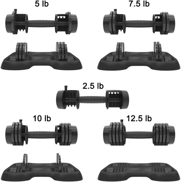 Actual product image Ativafit Dumbbells (2 x 12.5 kg)