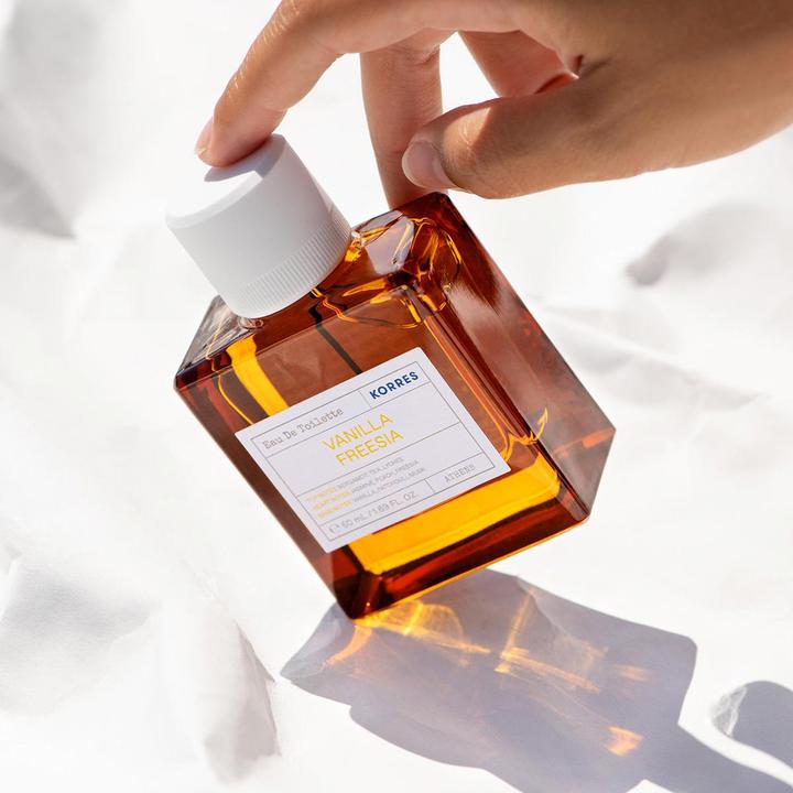 Actual product image Korres VANILLA FREESIA Eau de Toilette (Eau de toilette, 50 ml)