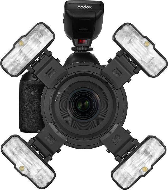 Productafbeelding Godox Ringflitser Macro MF-12 (Macroflitser, Nikon, Sony, Canon, Fuji, Olympus, Panasonic, Godox)